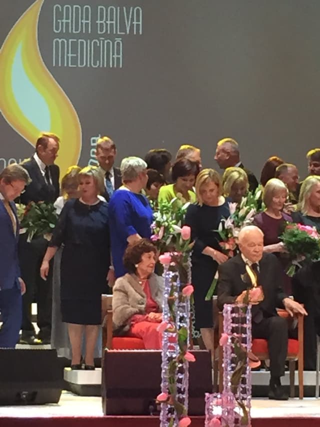 Gada balva medicīnā arī mūsu farmaceitei.