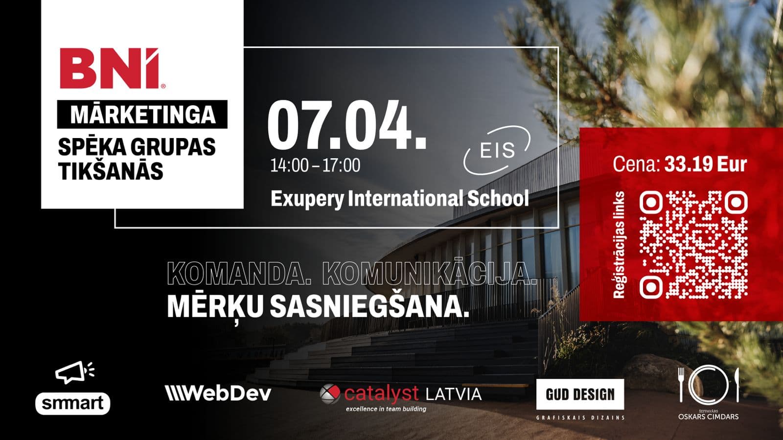 BNI Mārketinga un Pasākumu spēka grupas tikšanās