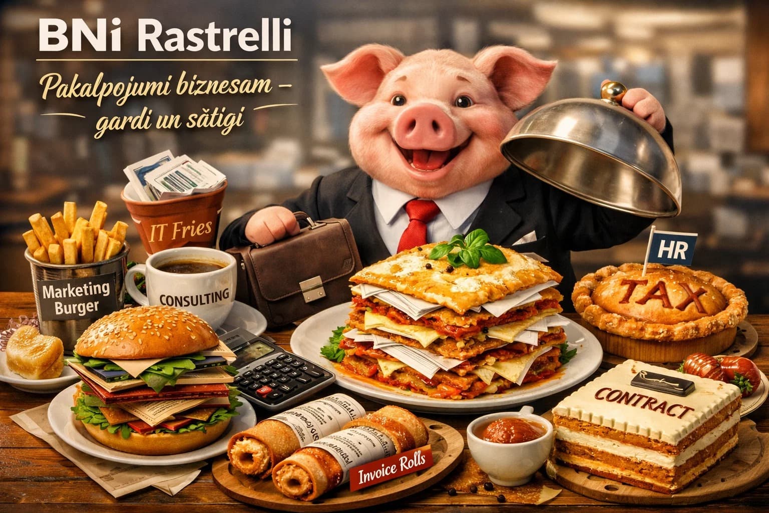 BNI Rastrelli Pakalpojumi biznesam - Gardi un sātīgi rīts - 17.04.2026.